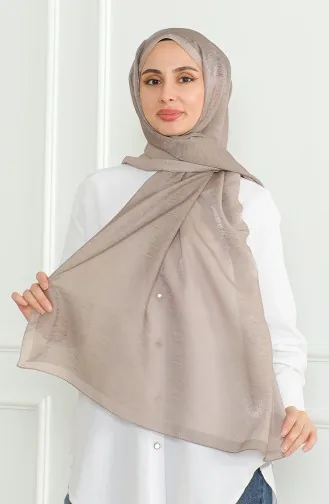 شال سادة كاراجا 81059-18 بني فاتح 81059-18