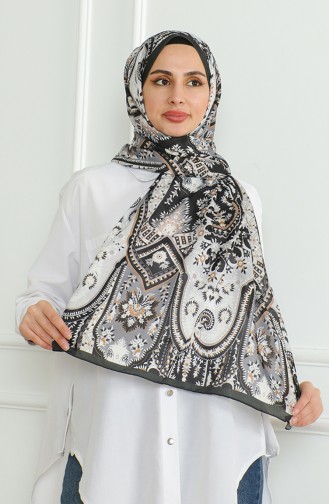 Karaca Soft Şal 81060-01 Siyah Beyaz