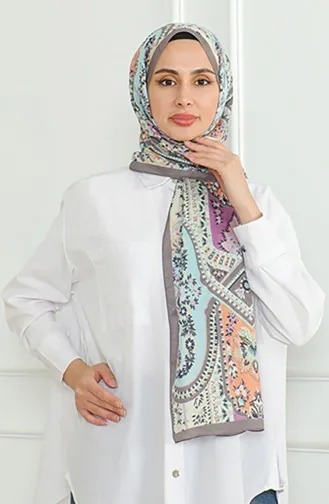 Karaca Zachte Sjaal 81060-02 Mink Watergroen 81060-02