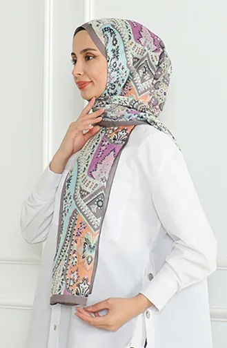 Karaca Zachte Sjaal 81060-02 Mink Watergroen 81060-02