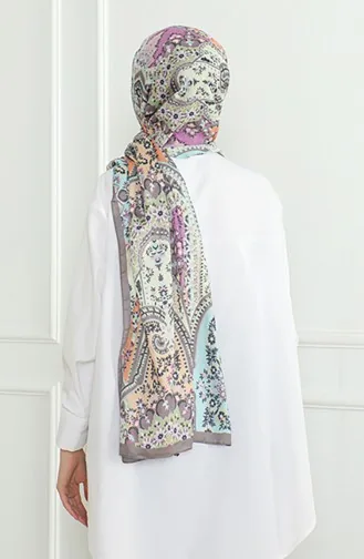 Karaca Zachte Sjaal 81060-02 Mink Watergroen 81060-02