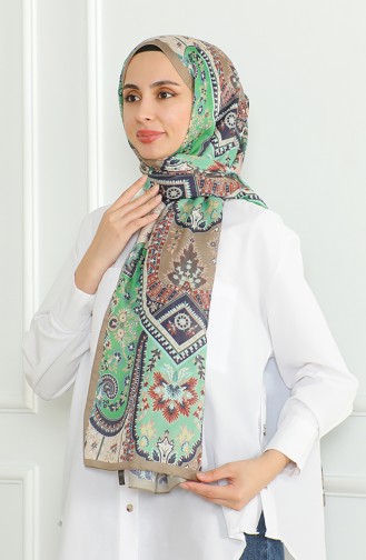 شال كاراجا سوفت 81060-04 ذهبي كريمي 81060-04