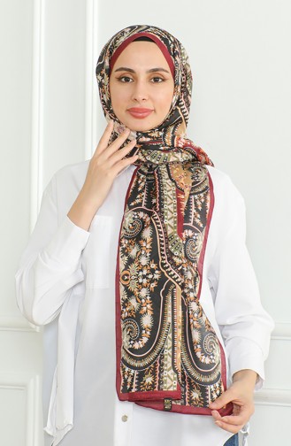 شال كاراجا سوفت 81060-07 أحمر غامق أسوود 81060-07