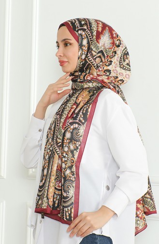 شال كاراجا سوفت 81060-07 أحمر غامق أسوود 81060-07