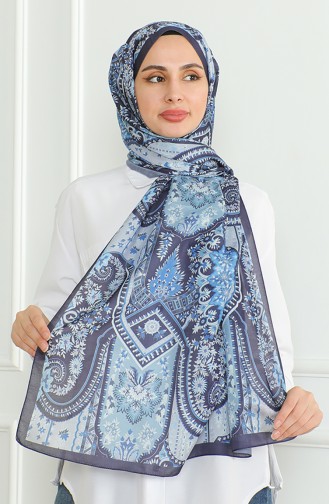 شال كاراجا سوفت 81060-10 أزرق كحلي 81060-10
