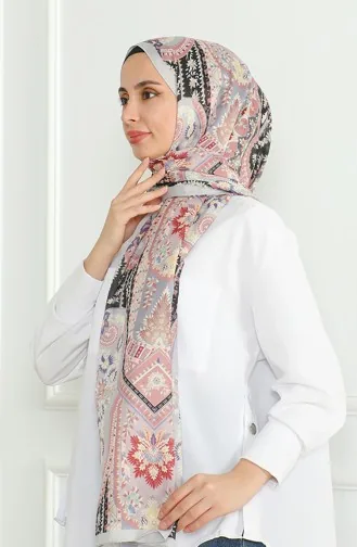 Karaca Soft Shawl 81060-14 Grey Black Powder 81060-14