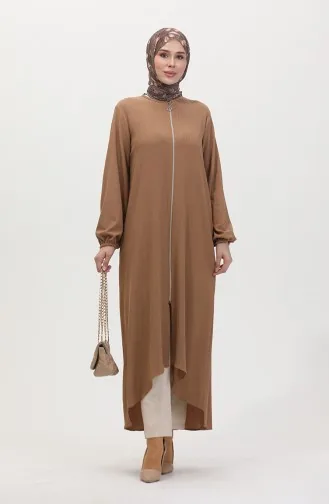 Asymmetrisch Gesneden Tuniek Met Ritssluiting 1047-03 Mink 1047-03
