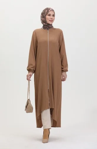 Asymmetrisch Gesneden Tuniek Met Ritssluiting 1047-03 Mink 1047-03