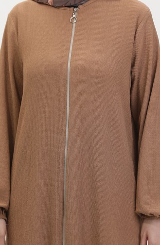 Asymmetric Cut Zippered Tunic 1047-03 Mink 1047-03