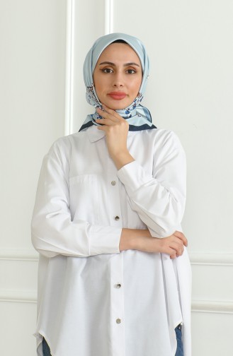 Karaca Echarpe Rayonne 81051-01 Bleu Bleu Marine 81051-01