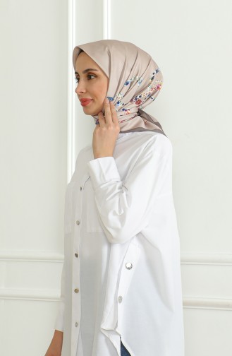 Karaca Rayon Eşarp 81051-06 Vizon Bej