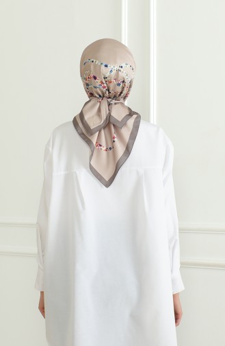 Karaca Rayon Eşarp 81051-06 Vizon Bej