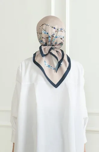Karaca Echarpe Rayonne 81051-09 Bleu Marine Poudre 81051-09