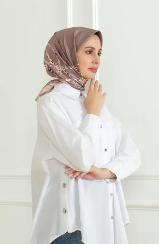 Karaca Rayon-Schal 81051-11 Nerzpulver 81051-11