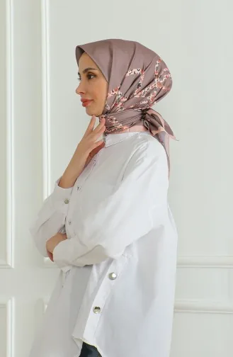 Karaca Rayon-Schal 81051-11 Nerzpulver 81051-11