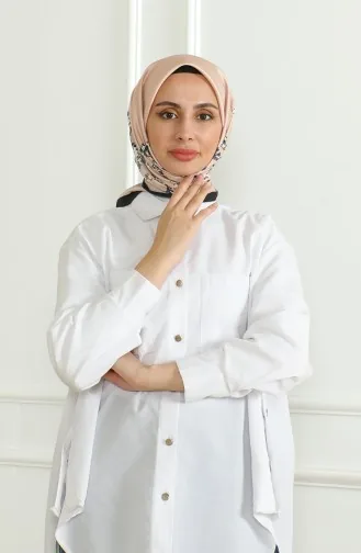 Karaca Rayon Sjaal 81051-13 Zwart Zalm 81051-13