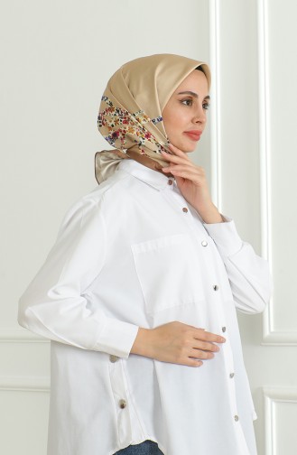 Karaca Rayon Sjaal 81051-15 Beige Bruin 81051-15
