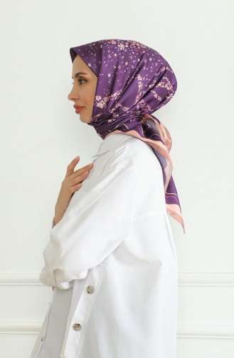 Karaca Rayon Sjaal 81070-08 Paarsbruin 81070-08