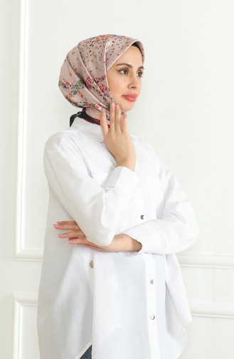 Karaca Rayon Sjaal 81070-09 Mink Zwart 81070-09