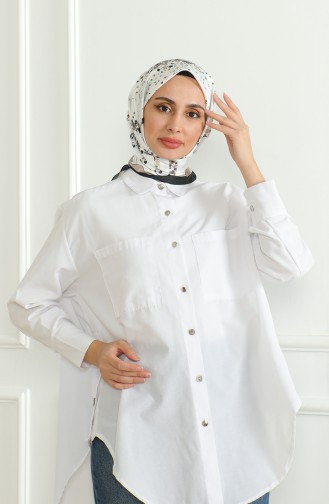Karaca Echarpe Rayonne 81070-10 Noir Blanc 81070-10