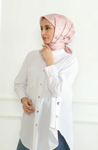 Karaca Rayon Scarf 81070-12 Dusty Pink Powder 81070-12