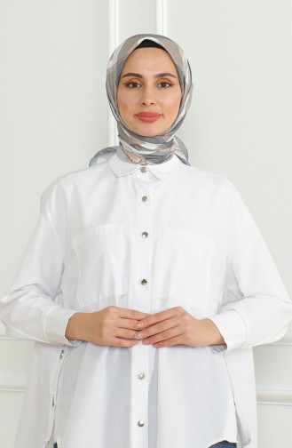 Karaca Rayon Schal 81071-02 Grau Beige 81071-02