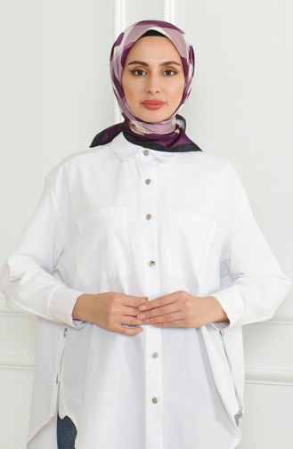 إيشارب كاراجا رايون 81071-07  أسود بنفسجي 81071-07