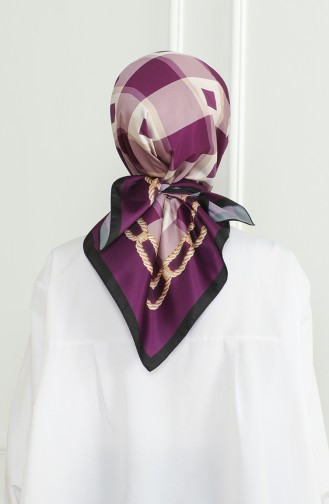 إيشارب كاراجا رايون 81071-07  أسود بنفسجي 81071-07