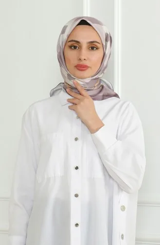 Karaca Rayon Schal 81071-14 Flieder Creme 81071-14