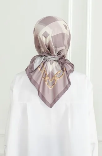 Karaca Rayon Schal 81071-14 Flieder Creme 81071-14