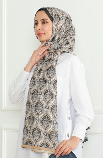 Karaca Soft Shawl 81061-06 Gold Black 81061-06