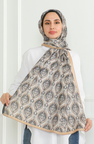 Karaca Soft Shawl 81061-06 Gold Black 81061-06