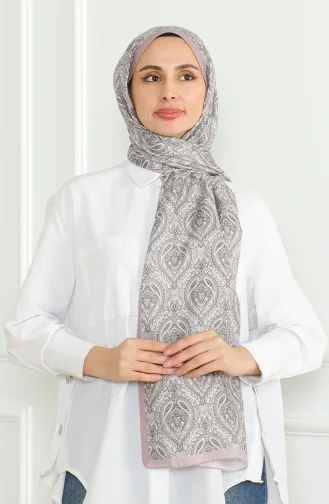 Karaca Soft Shawl 81061-07 Powder Pink Light Blue 81061-07