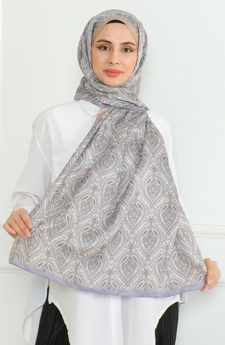 Karaca Zachte Sjaal 81061-10 Lila Watergroen 81061-10