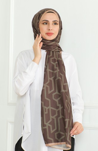 Karaca Zachte Sjaal 81065-04 Bruin Groen 81065-04