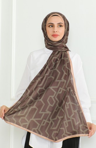 Karaca Zachte Sjaal 81065-04 Bruin Groen 81065-04