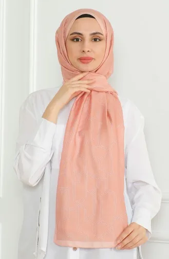 Karaca Soft Şal 81065-07 Somon