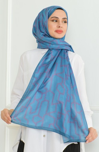 Karaca Zachte Sjaal 81065-10 Petrol Fuchsia 81065-10