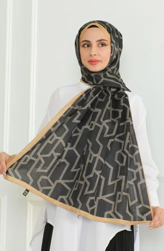 Karaca Châle Doux 81065-11 Or Noir 81065-11