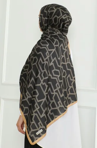 Karaca Châle Doux 81065-11 Or Noir 81065-11