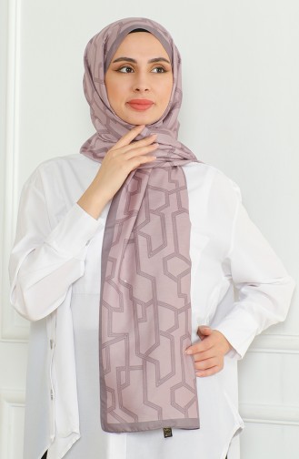 Karaca Weicher Schal 81065-14 Pflaume Getrocknete Rose 81065-14