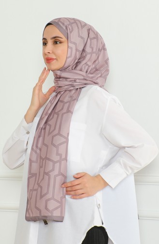 Karaca Weicher Schal 81065-14 Pflaume Getrocknete Rose 81065-14