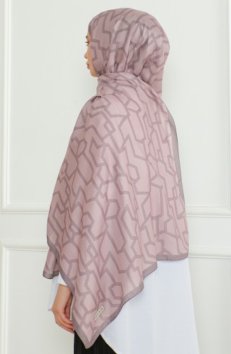 Karaca Weicher Schal 81065-14 Pflaume Getrocknete Rose 81065-14