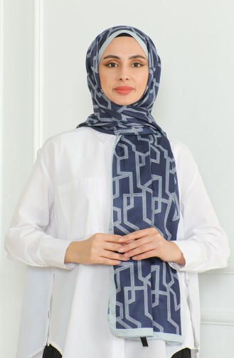 Karaca Soft Şal 81065-18 Bebek Mavisi Lacivert