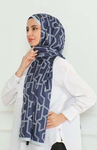 Karaca Soft Şal 81065-18 Bebek Mavisi Lacivert