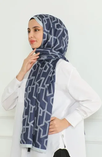 شال سوفت كاراجا 81065-18 كحلي أزرق 81065-18