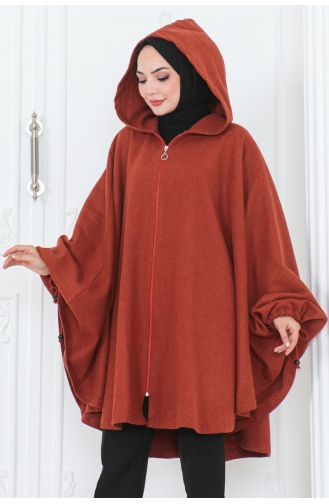 Hooded Poncho 0505-02 Brick 0505-02