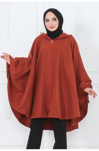 Hooded Poncho 0505-02 Brick 0505-02