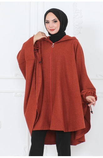 Hooded Poncho 0505-02 Brick 0505-02