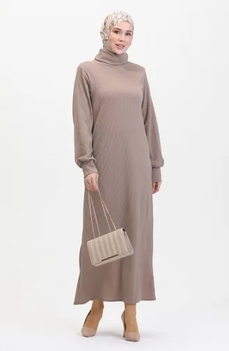 Robe Droite 0196-10 Vison Foncé 0196-10